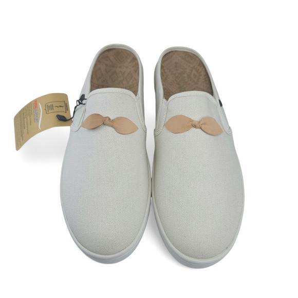 Spenco Slide Women 8.5 Canvas Comfort Shoe Slip On Mule Arch Support Cushioned - Picture 2 of 16